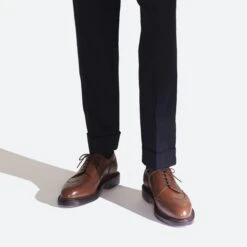 Derby Triple Semelle [homme Cuir Lisse Marron Bergeronnette] -J.M. Weston 112518259040 Derby triple semelle 1