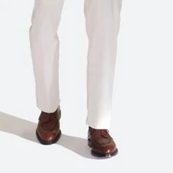 Derby Demi-chasse [homme Cuir Lisse Marron Bergeronnette] -J.M. Weston 112518259830 Le demi chasse 1