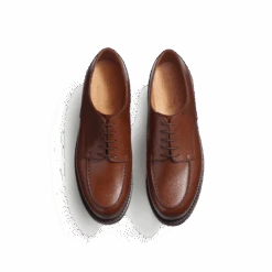Derby Golf [homme Cuir Veau Lisse Marron Bergeronnette] -J.M. Weston 11311826412AH