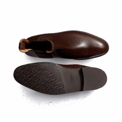 Bottine Cambre Semelle Gomme [homme Cuir Veau Box Marron Mélèze] -J.M. Weston 11391547051TS