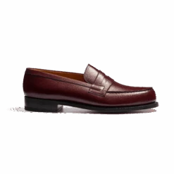Mocassin 180 [homme Cuir Lisse Bordeaux Toucan]