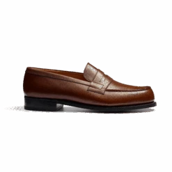 Mocassin 180 [homme Cuir Lisse Marron Bergeronnette]