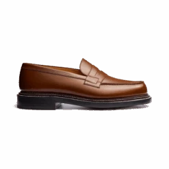 Mocassin 180 Triple Semelle [homme Cuir Lisse Marron Bergeronnette]