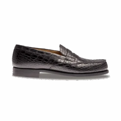 Mocassin 180 [homme Alligator Noir]