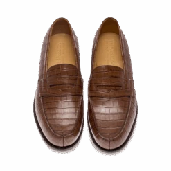 Mocassin 180 [homme Alligator Marron] -J.M. Weston 114189018010H min