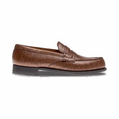 Mocassin 180 [homme Alligator Marron]