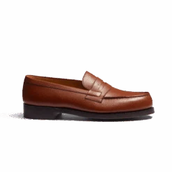 Mocassin 180 [homme Cuir Veau Grain Caviar Bergeronnette]