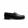 Mocassin 180 [homme Cuir Veau Vernis Noir]