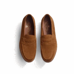 Mocassin 180 [homme Cuir Veau Velours Beachnut] -J.M. Weston 1141GBW1801FH