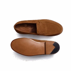 Mocassin 180 [homme Cuir Veau Velours Beachnut] -J.M. Weston 1141GBW1801FS