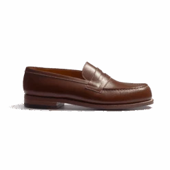Mocassin 180 [homme Cuir Veau Box Bergeronnette Piqûre Contrastée écrue]