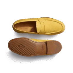 Le Moc' Weston [homme Nubuck Jaune] -J.M. Weston 1145GJD2819GS