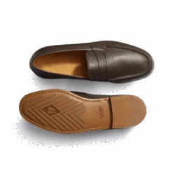 Le Moc' Weston [homme Cuir Veau Grainé Marron Mélèze] -J.M. Weston 1145GJE2819GS