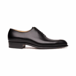 Richelieu Cycliste Flore [Homme Cuir Lisse Noir]