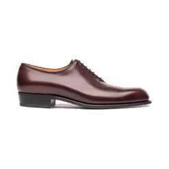 Richelieu Cycliste Flore[Homme Cuir Lisse Bordeaux]