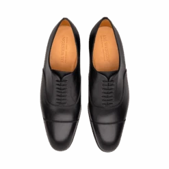 Richelieu Bout Droit [Homme Cuir Lisse Noir Savile] -J.M. Weston 11J610141510H