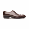 Richelieu Bout Droit [Homme Cuir Lisse Marron Mélèze Savile]