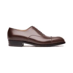 Richelieu Bout Droit [Homme Cuir Lisse Marron Mélèze Savile]