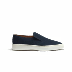 Tennis 1938 Slip On [cuir Veau Velours Marine]