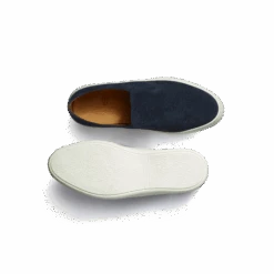 Tennis 1938 Slip On [cuir Veau Velours Marine] -J.M. Weston 11N6GBH1250BS