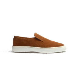 Tennis 1938 Slip On [cuir Veau Velours Beachnut]