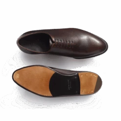 Richelieu Empeigne Unie Ultra [Homme Cuir Lisse Café] -J.M. Weston 11S1FRX34410S