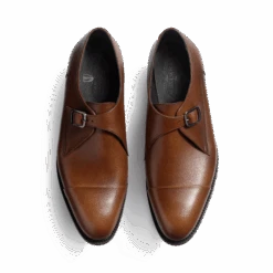 Derby Simple Boucle Edouard [homme Cuir Lisse Marron ébène Nuances] -J.M. Weston 11U3FRH3792FH