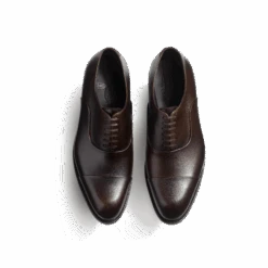 Richelieu Edouard [Homme Cuir Lisse Marron Patiné] -J.M. Weston 11U3FRX3732FH