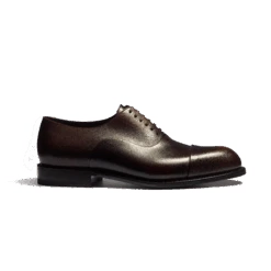 Richelieu Edouard [Homme Cuir Lisse Marron Patiné]