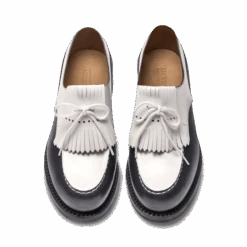 Derby Golf [femme Cuir Lisse Bleu Blanc] -J.M. Weston 123505064111H