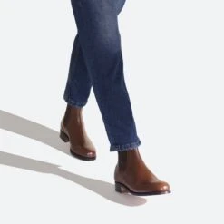 Bottine Cambre [femme Cuir Lisse Marron] -J.M. Weston 125218270510 Le Cambre 1