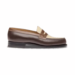 Mocassin 180 [femme Cuir Lisse Marron Camaïeu]