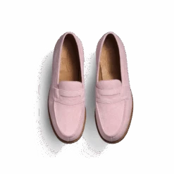 Mocassin 180 [femme Velours Rose Pâle] -J.M. Weston 1282GCT1807AH