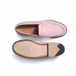 Mocassin 180 [femme Velours Rose Pâle] -J.M. Weston 1282GCT1807AS
