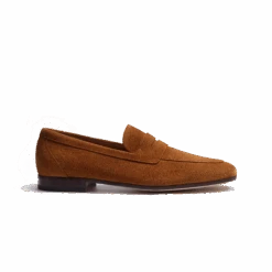 Mocassin Woogie [homme Cuir Veau Velours Beachnut]