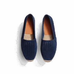 Espadrille Wait And Sea [homme Cuir Veau Velours Marine] -J.M. Weston 13G7GDA93358H