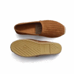 Espadrille Wait And Sea [homme Cuir Veau Velours Beachnut] -J.M. Weston 13G7GDC93358S