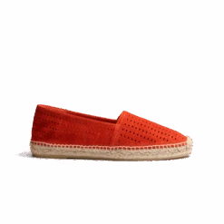 Espadrille Wait And Sea [homme Cuir Veau Velours Orange]