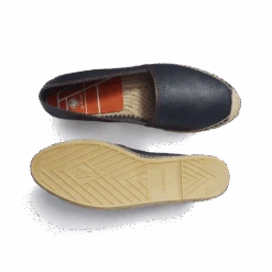 Espadrille Wait And Sea Roland-Garros [homme Cuir Veau Nappa Marine] -J.M. Weston 13G7GLZ93458S
