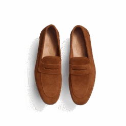 Mocassin Woogie [femme Cuir Veau Velours Beachnut] -J.M. Weston 14F6GDC93553H