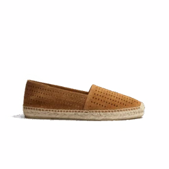 Espadrille Wait And Sea [femme Cuir Veau Velours Beachnut]