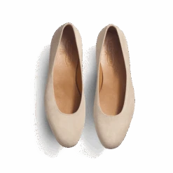 Ballerine [femme Cuir Chèvre Velours Beige] -J.M. Weston 14FBGFW94953H