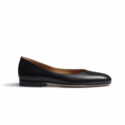 Ballerine [femme Cuir Veau Lisse Noir]