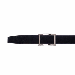 Ceinture Vice-Versa [Cuir Veau Velours Bleu & Veau Souple Noir] -J.M. Weston 7035BYMVIA00 3