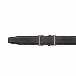 Ceinture Vice-Versa [Cuir Veau Velours Bleu & Veau Souple Noir] -J.M. Weston 7035BYMVIA00 4